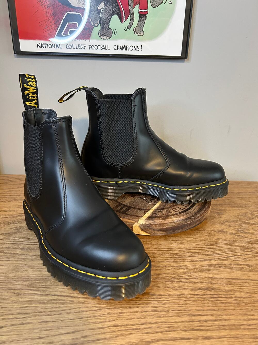 Dr Martens Black 2976 Bex size 8/EU 39 NWOT